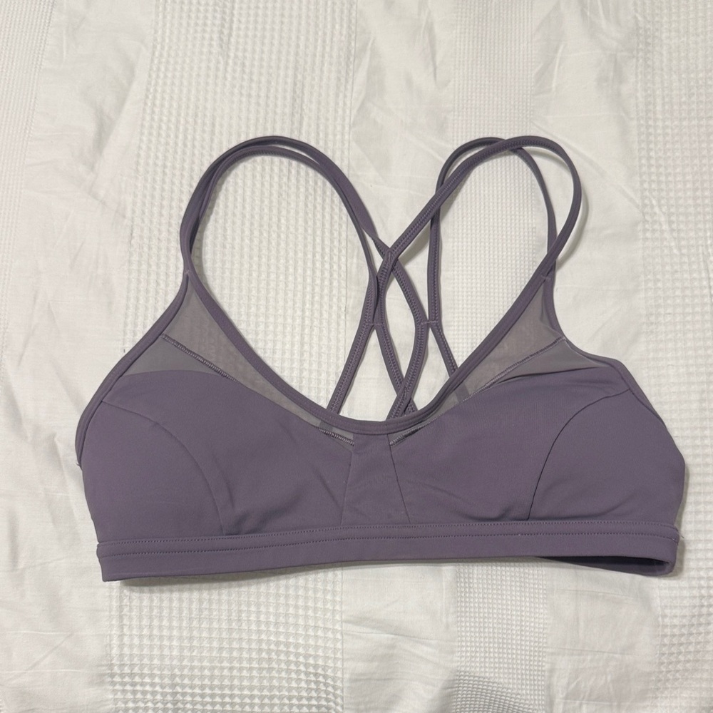 Lululemon Athletica Lavender Sports Bra